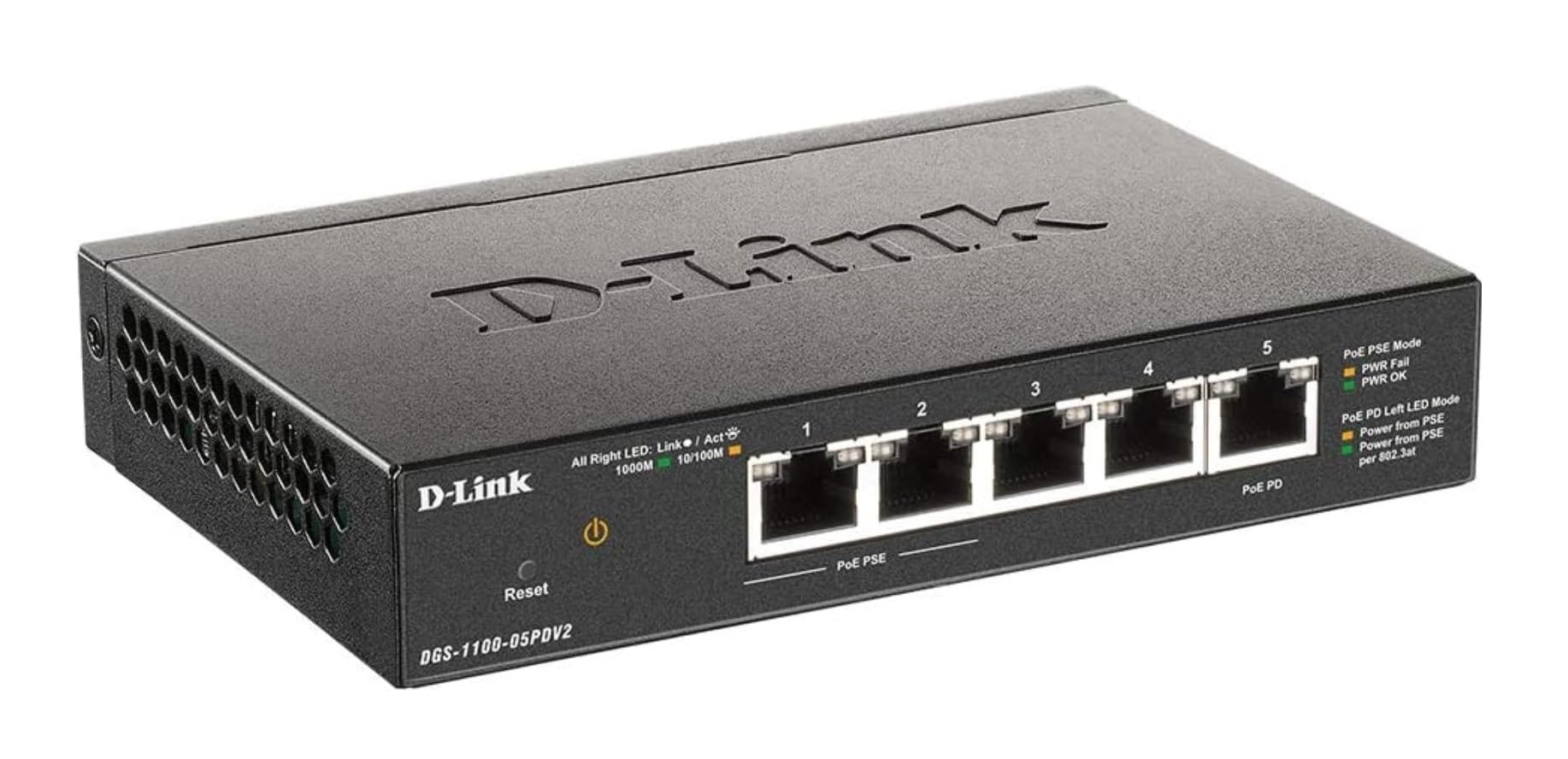 [#0735]D−Link DGS-1100-24P PoE+対応 DGS-1100-24PV2 24-Port Gigabit PoE Smart Managed Switch | D-Link